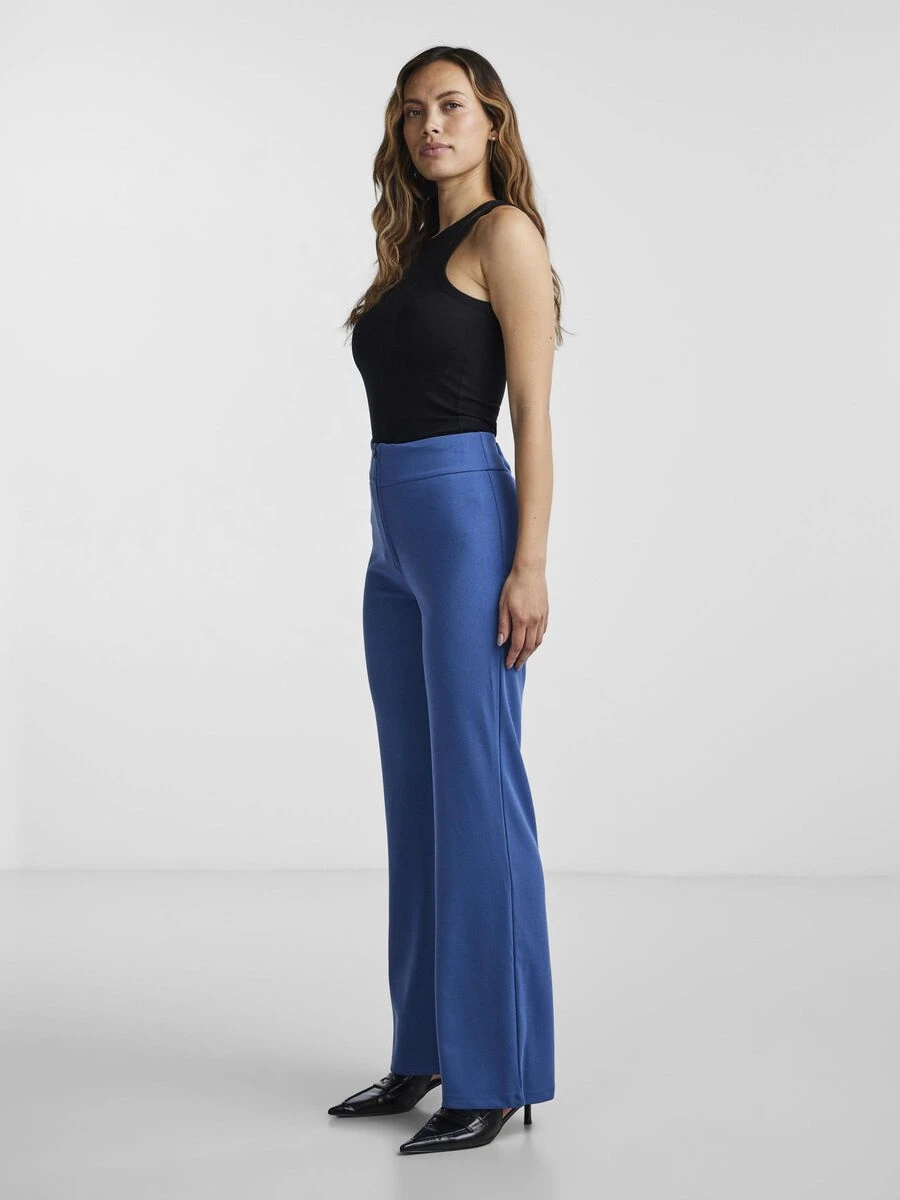 Y.A.S YASVICTORIA WIDE LEG BROEK 4 Y.A.S YASVICTORIA WIDE LEG BROEK - Afbeelding 4