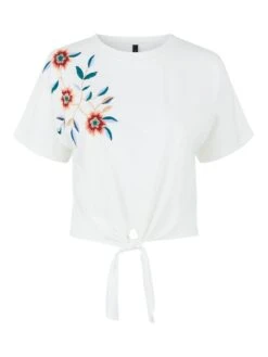 Y.A.S YASFABIAN T-SHIRT -Midi Mooi Winkel 26023507 StarWhite 854882 001
