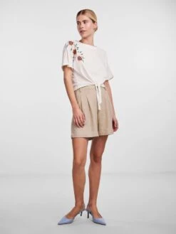 Y.A.S YASFABIAN T-SHIRT -Midi Mooi Winkel 26023507 StarWhite 854882 005