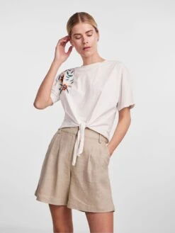 Y.A.S YASFABIAN T-SHIRT -Midi Mooi Winkel 26023507 StarWhite 854882 007