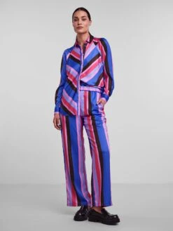 Y.A.S YASCALLA HIGH-WAIST BROEK 9 Y.A.S YASCALLA HIGH-WAIST BROEK -Midi Mooi Winkel 26027558 BeetrootPurple 947095 005