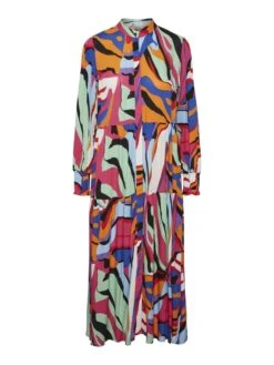 Y.A.S YASALIRA MIDI JURK -Midi Mooi Winkel 26027838 FuchsiaPurple 1042660 001