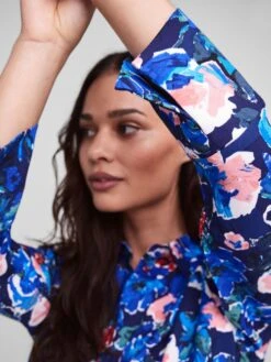 Y.A.S YASVILIMA BLOUSEJURK 7 Y.A.S YASVILIMA BLOUSEJURK -Midi Mooi Winkel 26028045 SodaliteBlue 963982 006