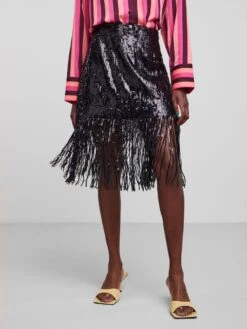 Y.A.S YASFLAPPER MIDDELLANGE ROK