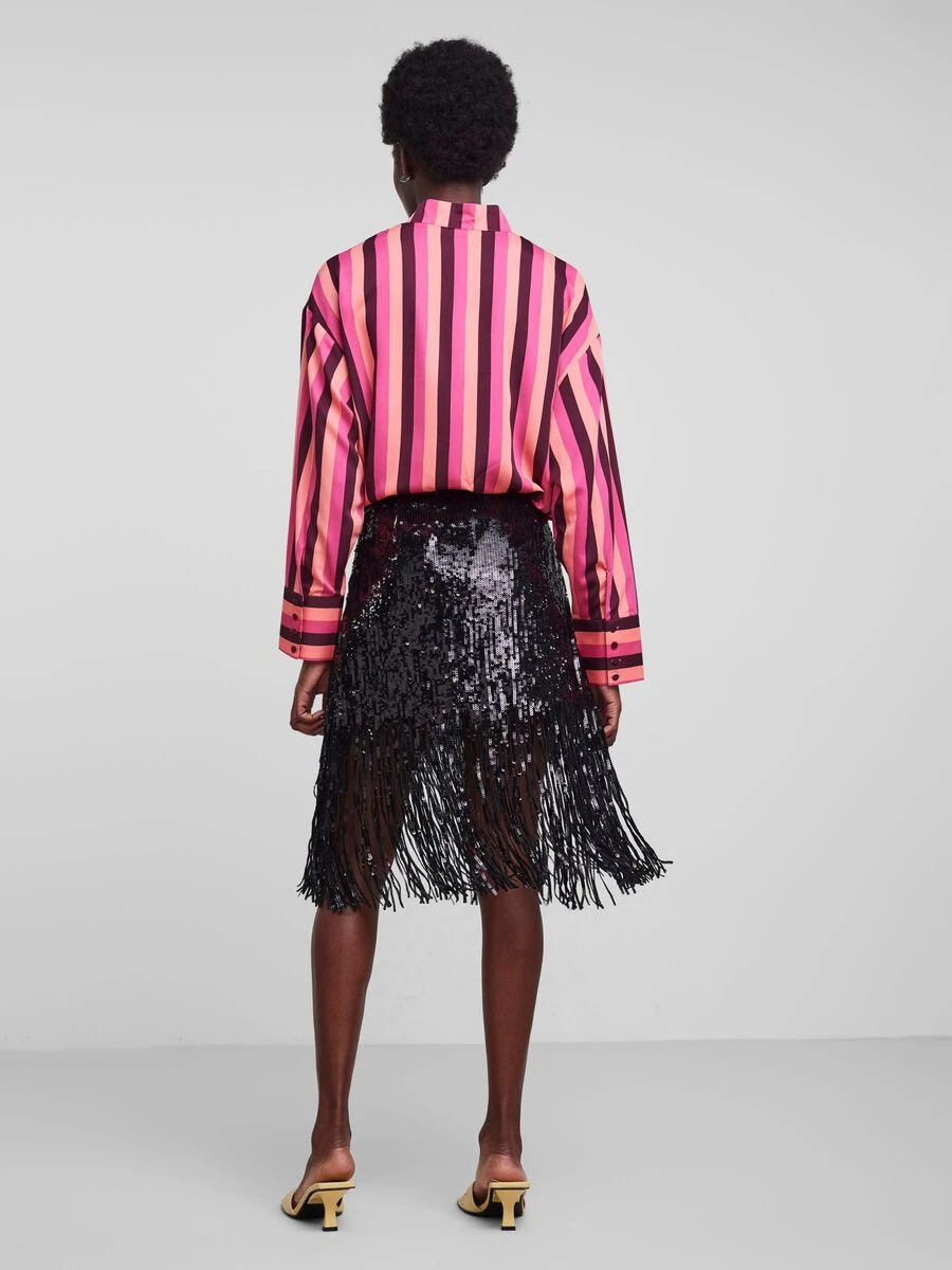 Y.A.S YASFLAPPER MIDDELLANGE ROK 2 Y.A.S YASFLAPPER MIDDELLANGE ROK - Afbeelding 2