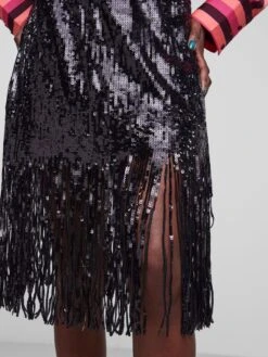 Y.A.S YASFLAPPER MIDDELLANGE ROK 8 Y.A.S YASFLAPPER MIDDELLANGE ROK -Midi Mooi Winkel 26028198 Black 006