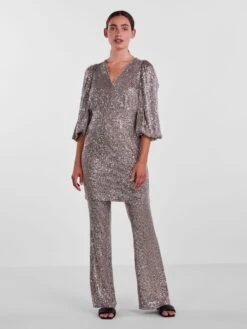 Y.A.S YASSTEEL MINI JURK 8 Y.A.S YASSTEEL MINI JURK -Midi Mooi Winkel 26028465 Silver 005