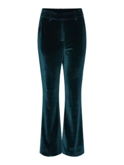 Y.A.S YASVELVA FLARED BROEK -Midi Mooi Winkel 26028480 DeepTeal 001
