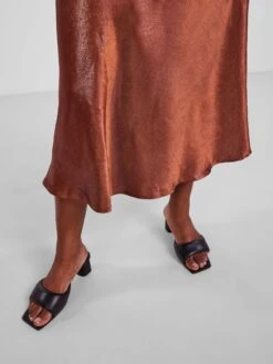 Y.A.S YASCOCO MIDDELLANGE ROK -Midi Mooi Winkel 26028644 CoconutShell 006