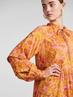 Y.A.S YASAZALO MINI JURK 7 Y.A.S YASAZALO MINI JURK -Midi Mooi Winkel 26028974 AzaleaPink 992438 006