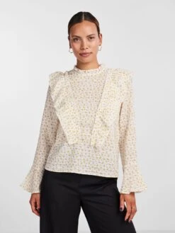 Y.A.S YASVISTO SHIRT MET LANGE MOUWEN