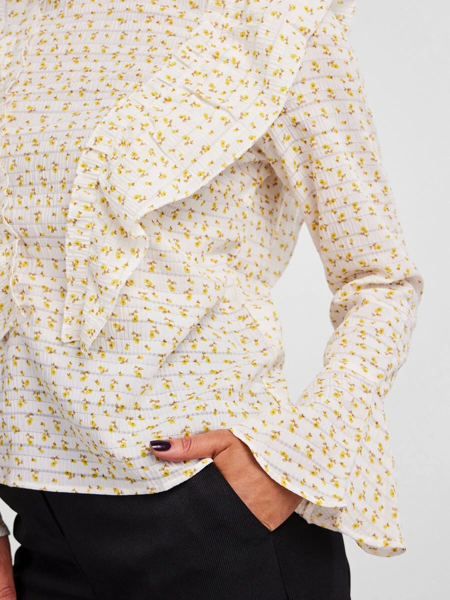 Y.A.S YASVISTO SHIRT MET LANGE MOUWEN 3 Y.A.S YASVISTO SHIRT MET LANGE MOUWEN - Afbeelding 3