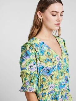 Y.A.S YASLOMISA MINI JURK -Midi Mooi Winkel 26029637 ElfinYellow 1010980 006