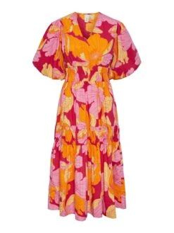 Y.A.S YASFILIPPA MIDI JURK -Midi Mooi Winkel 26029918 FuchsiaPurple 1023713 001