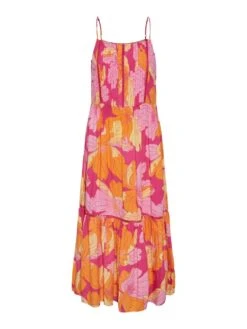 Y.A.S YASFILIPPA MAXI JURK -Midi Mooi Winkel 26030052 FuchsiaPurple 1023028 001