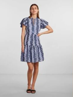 Y.A.S YASNOSETTE MINI JURK -Midi Mooi Winkel 26030145 Grapemist 1025661 005