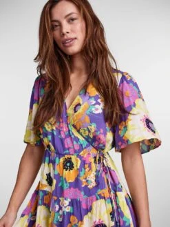 Y.A.S YASSPECTRUM WIKKELJURK -Midi Mooi Winkel 26030172 DeepLavender 1026039 006