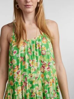 Y.A.S YASURIA MAXI JURK -Midi Mooi Winkel 26030177 PoisonGreen 1026097 006