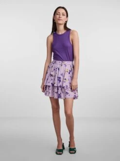 Y.A.S YASFENNY MINIROK 8 Y.A.S YASFENNY MINIROK -Midi Mooi Winkel 26030191 PastelLilac 1026273 005