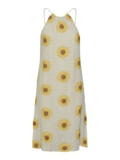 Y.A.S YASSUNFLOWER MINI JURK -Midi Mooi Winkel 26030278 Birch 1030086 001