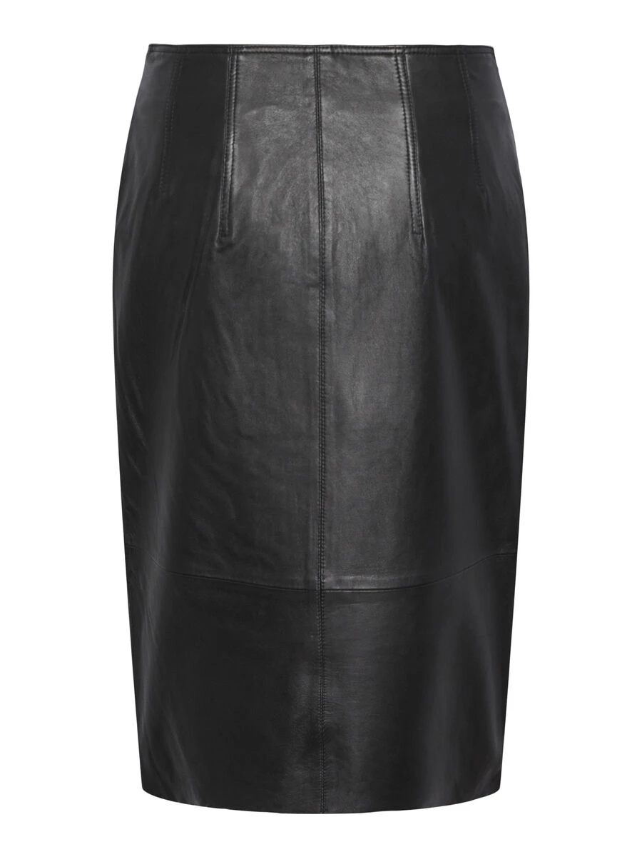 Y.A.S YASMILLIE LEREN ROK 6 Y.A.S YASMILLIE LEREN ROK - Afbeelding 6