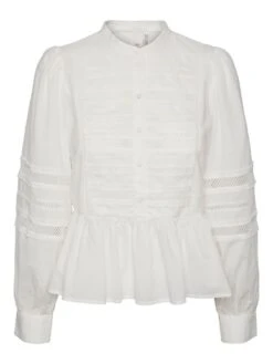 Y.A.S YASRINNA OVERHEMD 10 Y.A.S YASRINNA OVERHEMD -Midi Mooi Winkel 26030370 StarWhite 001