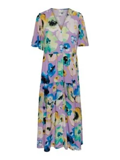 Y.A.S YASMALOU MIDI JURK -Midi Mooi Winkel 26030550 SheerLilac 1038138 001