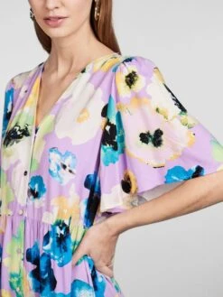 Y.A.S YASMALOU MIDI JURK -Midi Mooi Winkel 26030550 SheerLilac 1038138 006