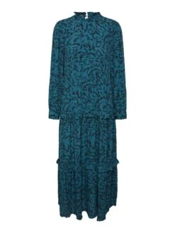 Y.A.S YASMINUA MAXI JURK -Midi Mooi Winkel 26030605 DeepLake 1039506 001