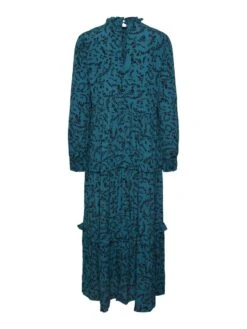 Y.A.S YASMINUA MAXI JURK -Midi Mooi Winkel 26030605 DeepLake 1039506 002