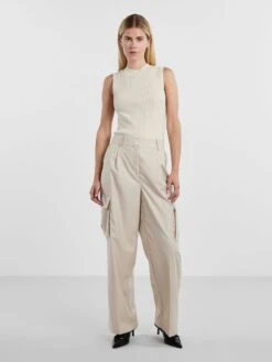 Y.A.S YASPENYA CARGO BROEK 9 Y.A.S YASPENYA CARGO BROEK -Midi Mooi Winkel 26030691 Peyote 005