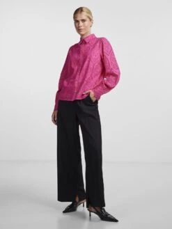 Y.A.S YASHOLI OVERHEMD 9 Y.A.S YASHOLI OVERHEMD -Midi Mooi Winkel 26030708 FuchsiaPurple 005