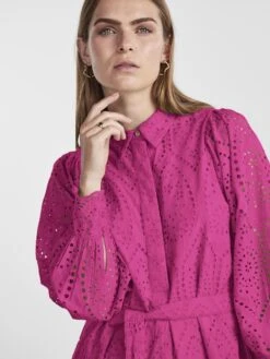 Y.A.S YASHOLI MINI JURK -Midi Mooi Winkel 26030709 FuchsiaPurple 006