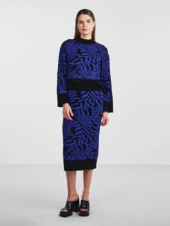 Y.A.S YASSTORM GEBREIDE ROK 9 Y.A.S YASSTORM GEBREIDE ROK -Midi Mooi Winkel 26030732 Black 1046055 005