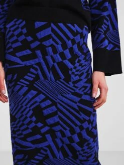 Y.A.S YASSTORM GEBREIDE ROK 8 Y.A.S YASSTORM GEBREIDE ROK -Midi Mooi Winkel 26030732 Black 1046055 006