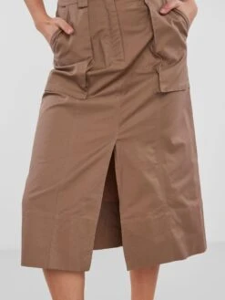 Y.A.S YASCARGI MIDDELLANGE ROK -Midi Mooi Winkel 26030891 Caribou 007