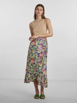 Y.A.S YASINDO WIKKELROK -Midi Mooi Winkel 26031007 DeepUltramarine 1047690 005