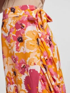 Y.A.S YASSUNRISE WIKKELROK -Midi Mooi Winkel 26031223 OrangePeel 1051981 006