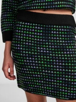 Y.A.S YASCHAPU GEBREIDE ROK 8 Y.A.S YASCHAPU GEBREIDE ROK -Midi Mooi Winkel 26031306 Black 1053596 006