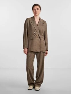 Y.A.S YASKAGGA 7/8 DOUBLE-BREASTED BLAZER 9 Y.A.S YASKAGGA 7/8 DOUBLE-BREASTED BLAZER -Midi Mooi Winkel 26031473 Kangaroo 1058072 005