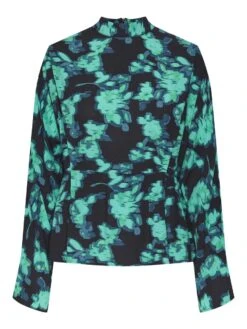 Y.A.S YASFLAIR TOP MET LANGE MOUWEN 10 Y.A.S YASFLAIR TOP MET LANGE MOUWEN -Midi Mooi Winkel 26031485 Black 1058324 001