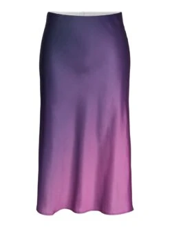 Y.A.S YASSOFTLY MIDDELLANGE ROK -Midi Mooi Winkel 26031498 HyacinthViolet 1058542 001