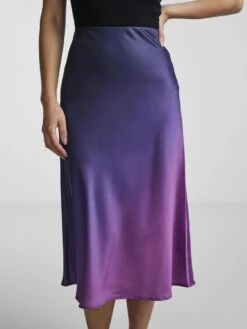 Y.A.S YASSOFTLY MIDDELLANGE ROK -Midi Mooi Winkel 26031498 HyacinthViolet 1058542 006