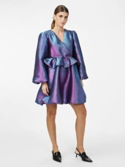 Y.A.S YASCAMELEON MINI JURK 9 Y.A.S YASCAMELEON MINI JURK -Midi Mooi Winkel 26031544 HyacinthViolet 1061313 005