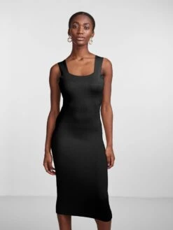Y.A.S YASEMIL MIDI JURK -Midi Mooi Winkel 26031566 Black 005