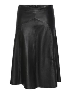 Y.A.S YASHANNAH MIDI LEREN ROK -Midi Mooi Winkel 26031568 Black 001