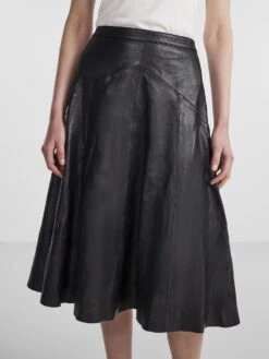 Y.A.S YASHANNAH MIDI LEREN ROK -Midi Mooi Winkel 26031568 Black 006