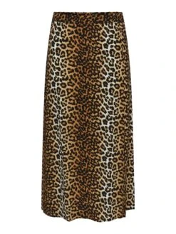 Y.A.S YASLEONORA LUIPAARDPRINT MIDDELLANGE ROK -Midi Mooi Winkel 26031599 Nomad 1059726 001
