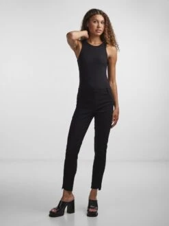 Y.A.S YASLORO LEGGING -Midi Mooi Winkel 26031605 Black 005