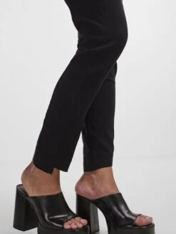 Y.A.S YASLORO LEGGING -Midi Mooi Winkel 26031605 Black 006